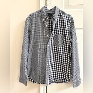 J. Crew Fact - Men's Checkered Shirt (medium)